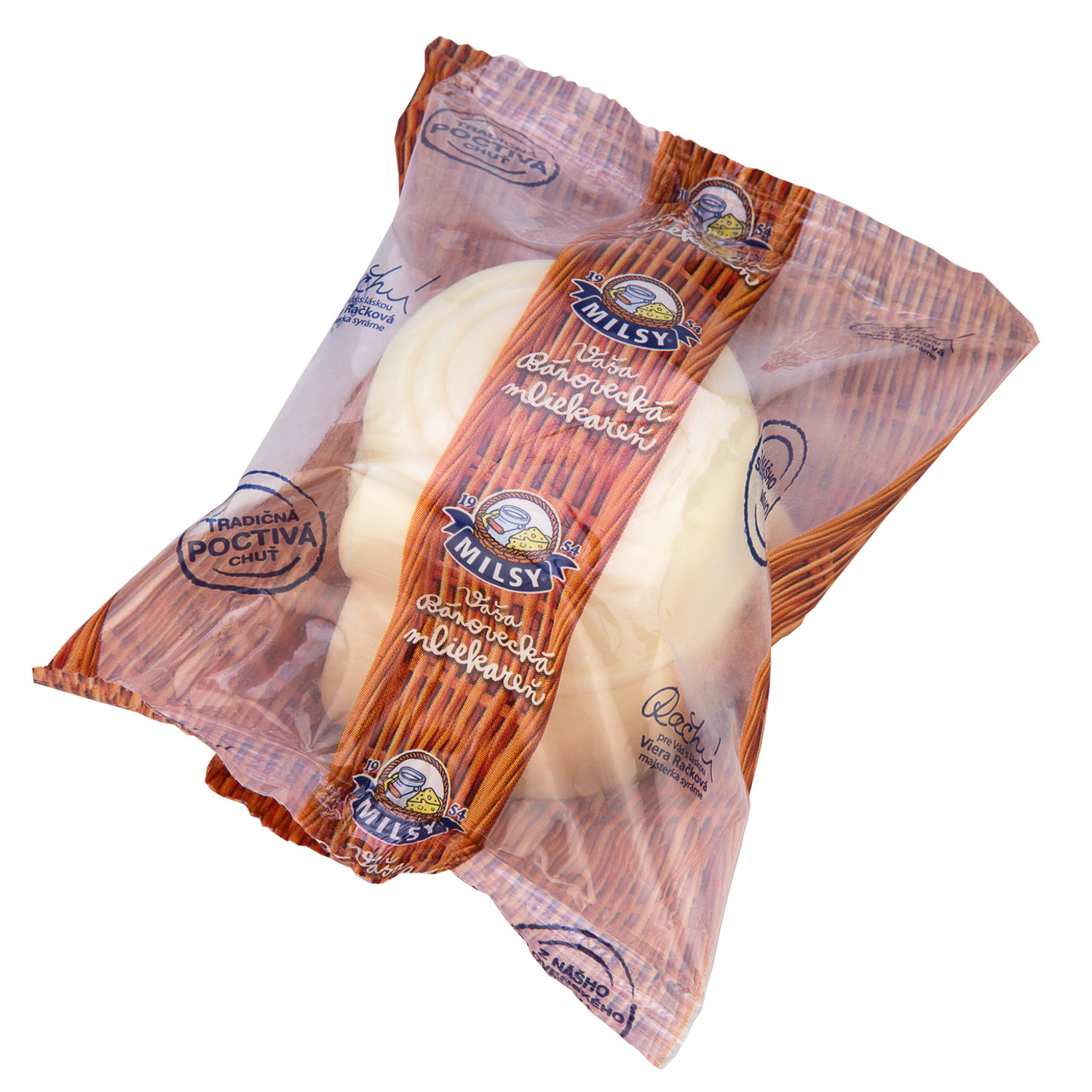 Rolled cheese 120g (Parenica unsmoked cheese)