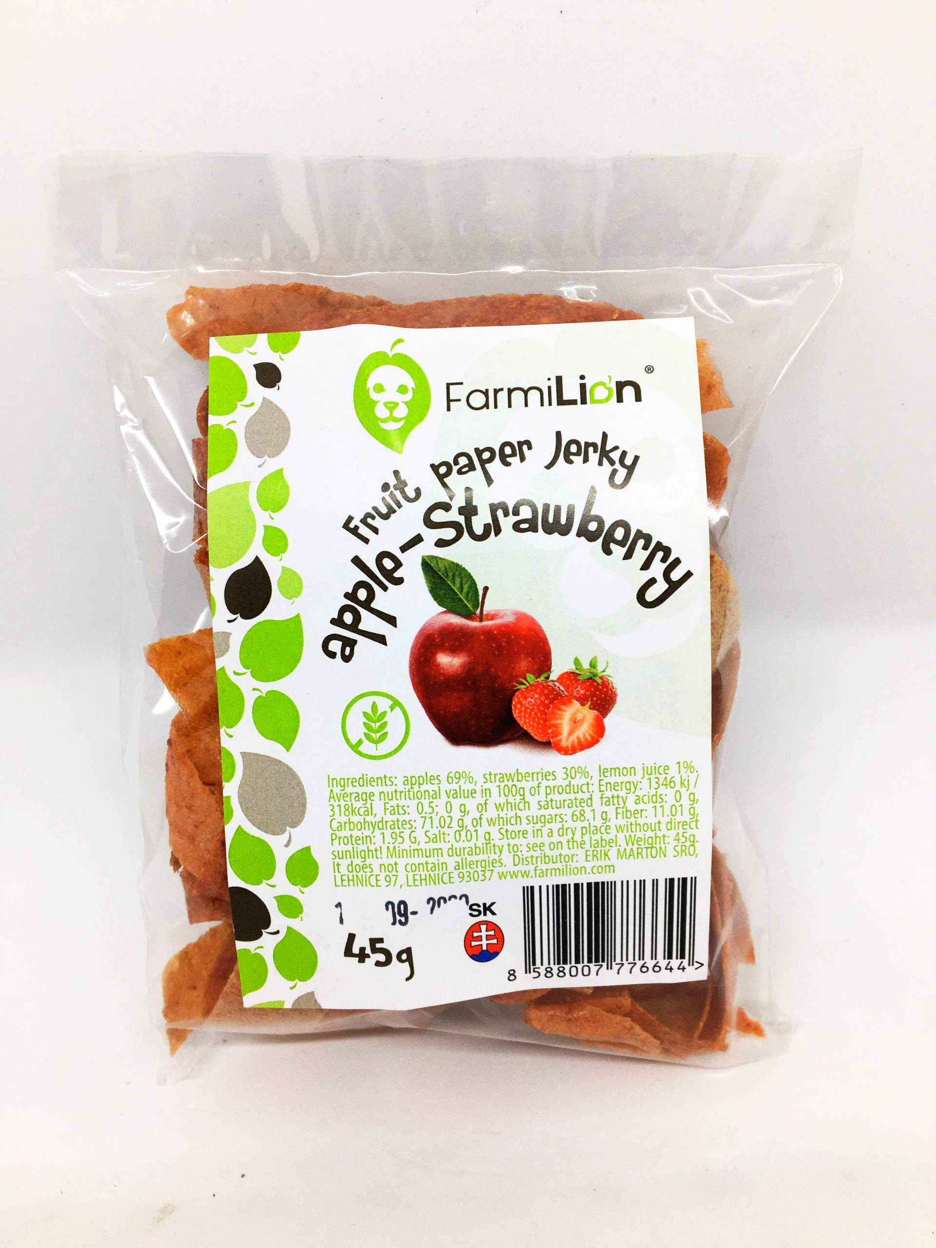 Fruit paper - Jerky strawberry 45g