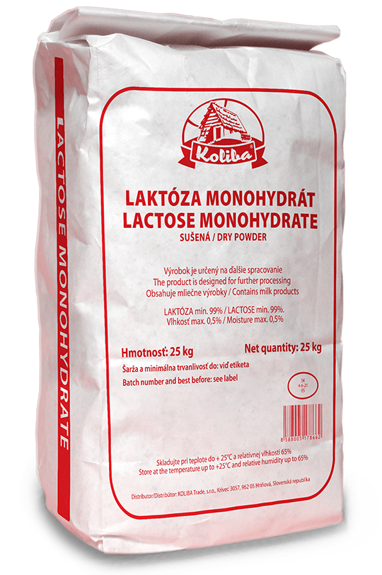 Lactose monohydrate – dry powder
