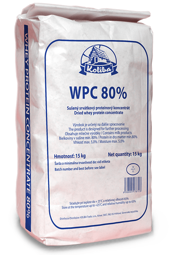 WPC 80% Whey protein concentrate – powder